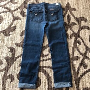 Hudson Bacara Jeans Size 29 Crop Straight Cuffed